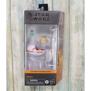 Star Wars Black Series Mandalorian Grogu Figure Set